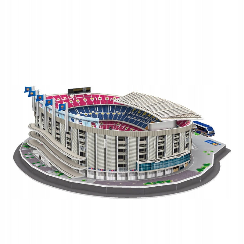 Stadiono Camp Nou 3D Dėlionė – FC Barcelona Klubo Modelis, 98 El.