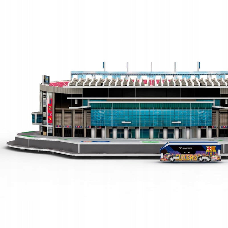 Stadiono Camp Nou 3D Dėlionė – FC Barcelona Klubo Modelis, 98 El.