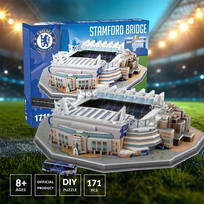 Stamford Bridge 3D Modelis – Oficialus Chelsea FC Stadionas (Anglija)