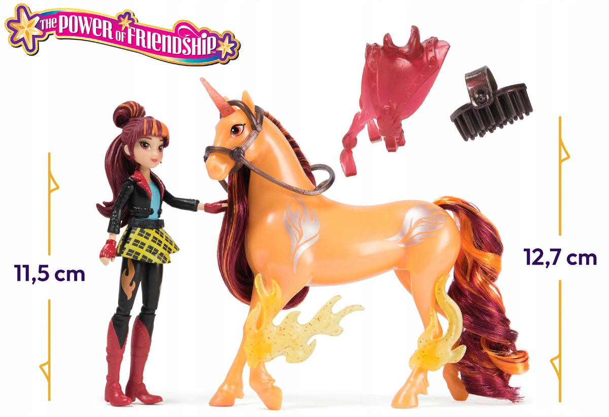 Unicorn Academy Figūrėlių Rinkinys – Valentina Ir Cinder Su Priedais