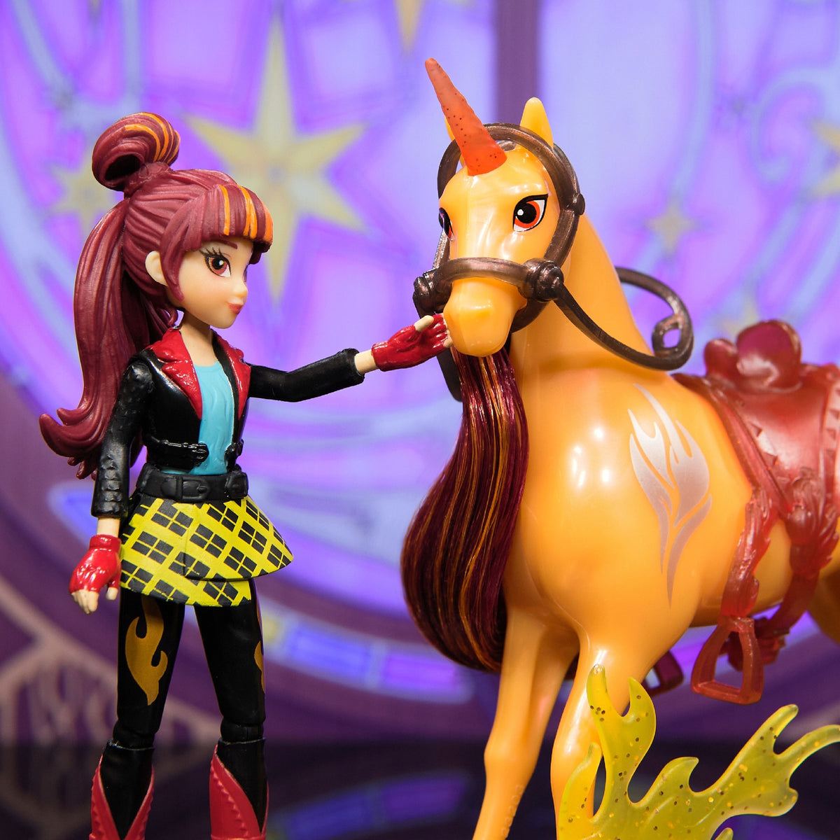Unicorn Academy Figūrėlių Rinkinys – Valentina Ir Cinder Su Priedais