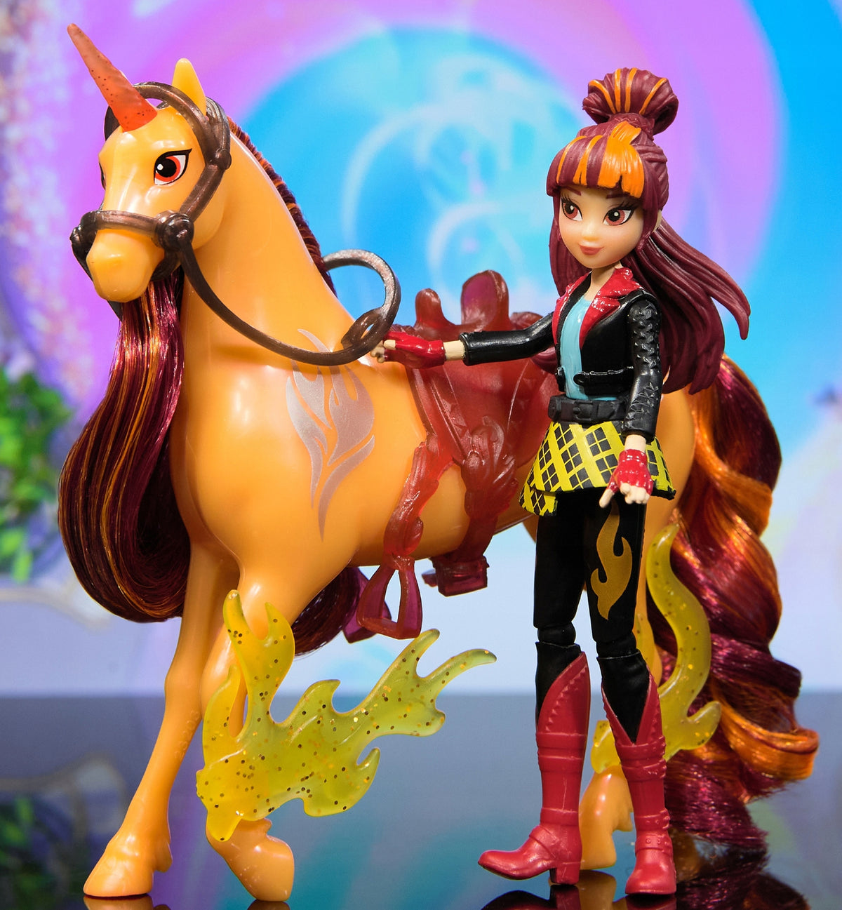 Unicorn Academy Figūrėlių Rinkinys – Valentina Ir Cinder Su Priedais