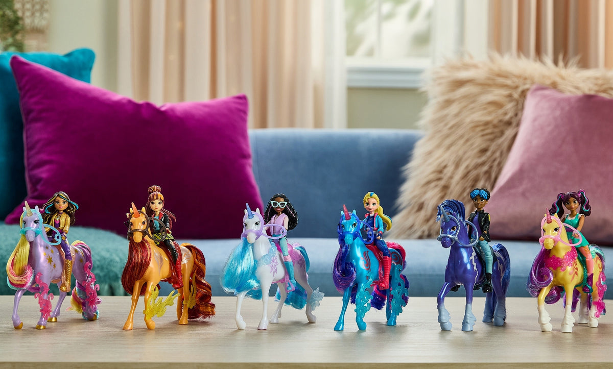 Unicorn Academy Figūrėlių Rinkinys – Valentina Ir Cinder Su Priedais