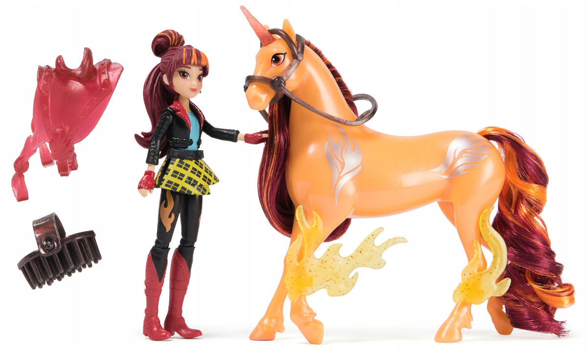 Unicorn Academy Figūrėlių Rinkinys – Valentina Ir Cinder Su Priedais