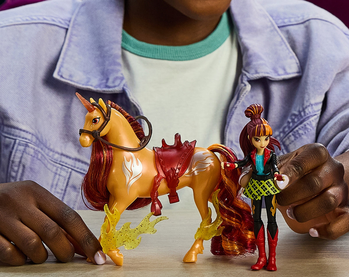 Unicorn Academy Figūrėlių Rinkinys – Valentina Ir Cinder Su Priedais