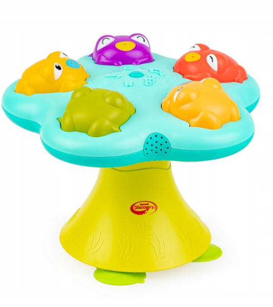 Vonios Žaislas Fontanas – Varliukų Vandens Orkestras Su Melodijomis Ir Šviesomis