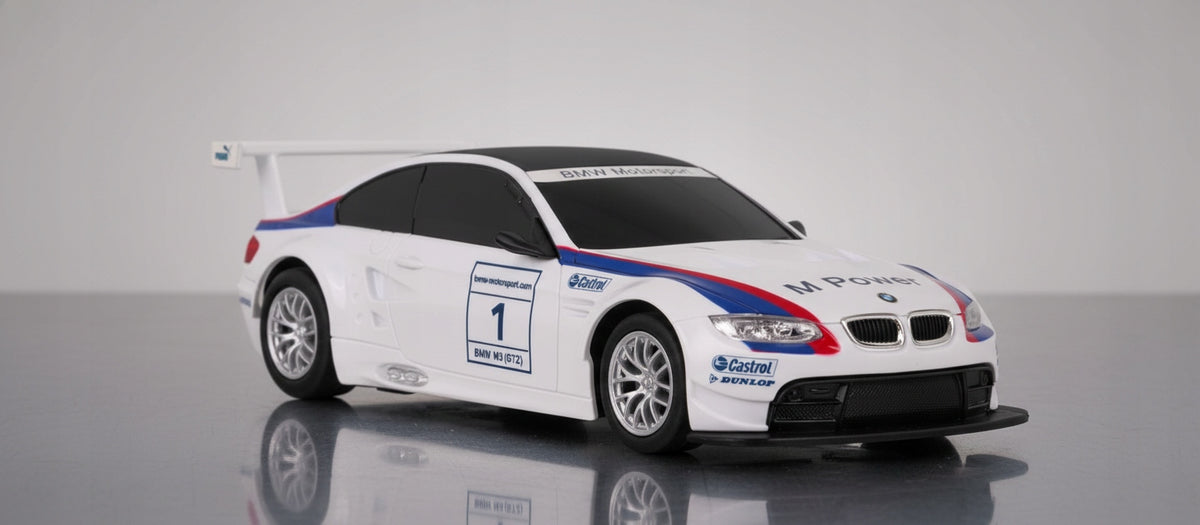 Radijo Bangomis Valdomas Automobilis BMW M3 RC 1:24 – Baltas (Coil)