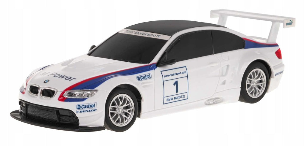 Radijo Bangomis Valdomas Automobilis BMW M3 RC 1:24 – Baltas (Coil)