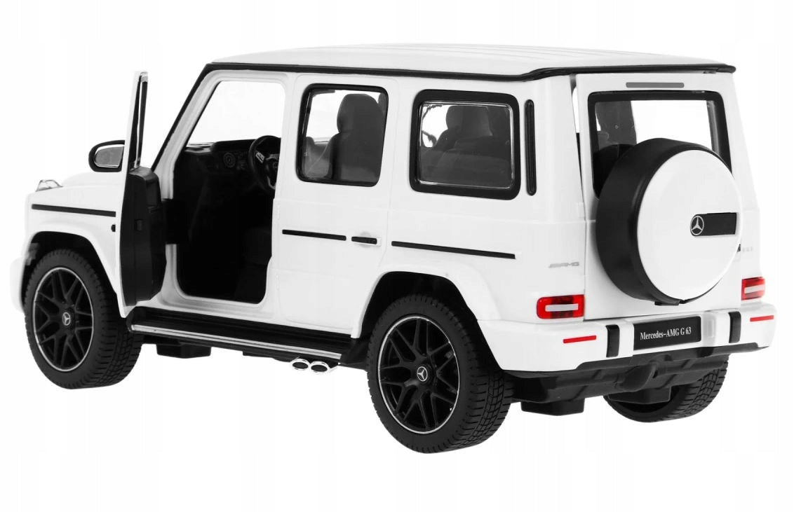 Nuotoliniu Būdu Valdomas Automobilis Mercedes-AMG G63 SUV 1:14 – Baltas