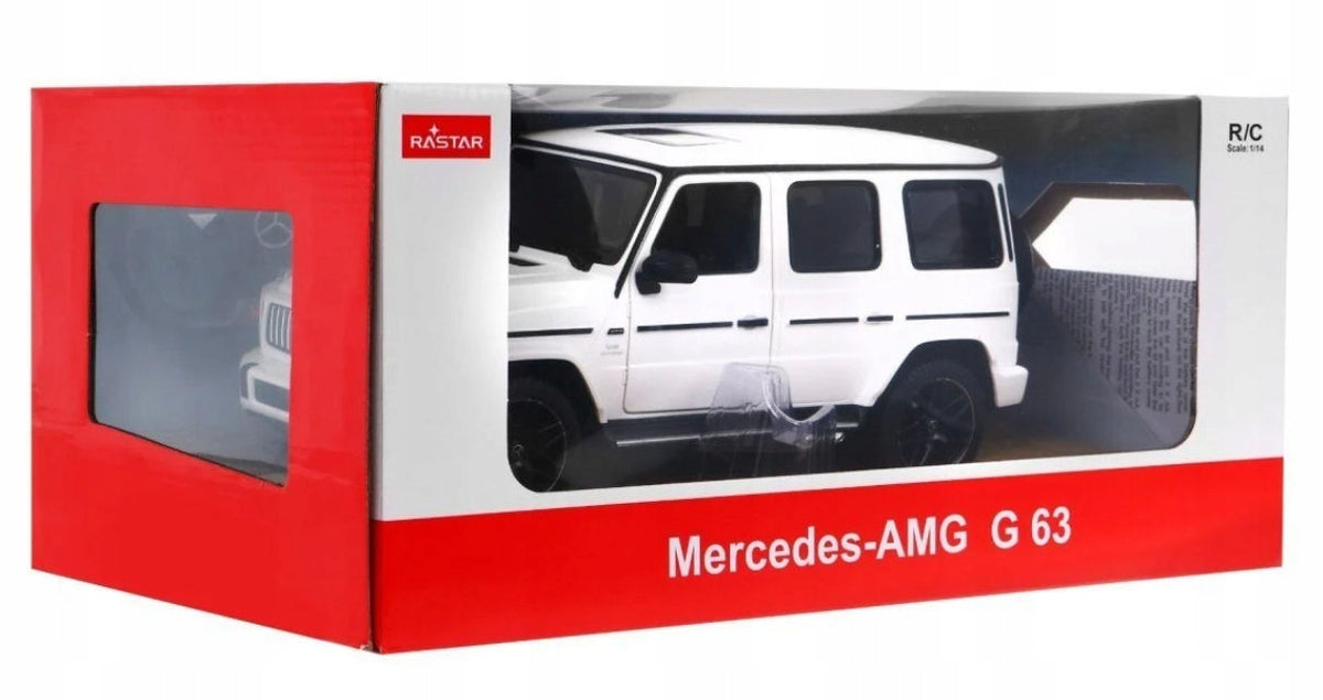 Nuotoliniu Būdu Valdomas Automobilis Mercedes-AMG G63 SUV 1:14 – Baltas