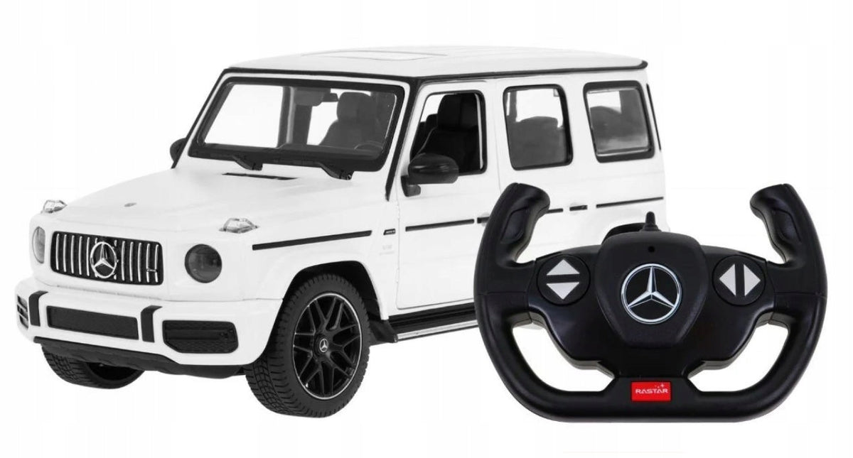 Nuotoliniu Būdu Valdomas Automobilis Mercedes-AMG G63 SUV 1:14 – Baltas