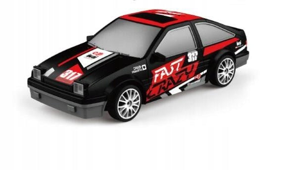 Radijo Bangomis Valdomas Drifto Automobilis RC 4x4 Vaikams – Žaislas Su Pultu, Mastelis 1:24