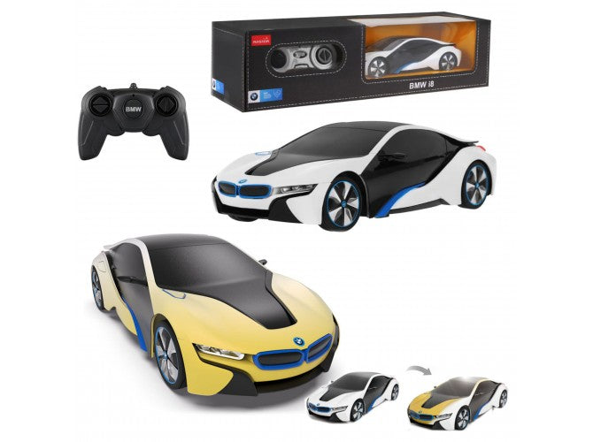 RC Automobilis BMW i8 su LED/UV Apšvietimu ir Nuotolinio Valdymo Pulteliu