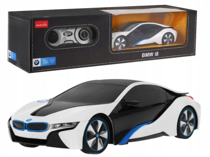 RC Automobilis BMW i8 su LED/UV Apšvietimu ir Nuotolinio Valdymo Pulteliu