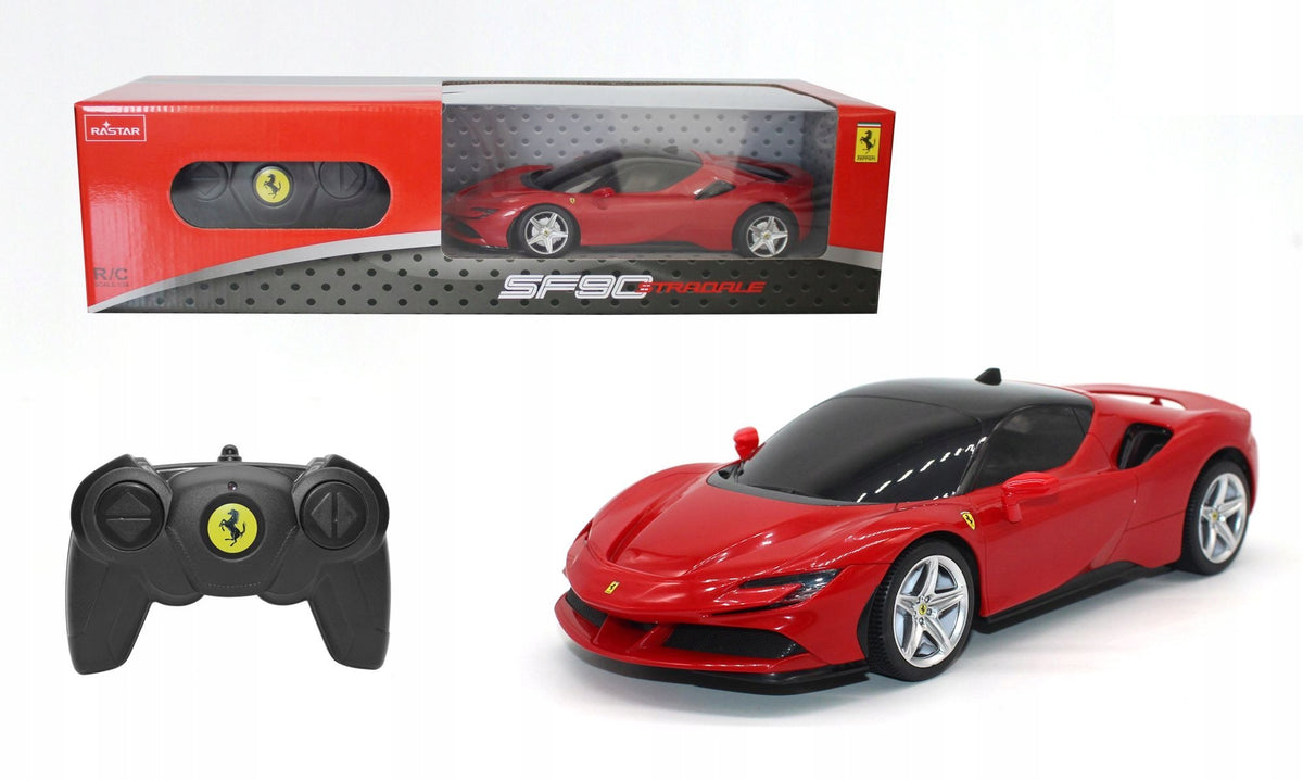 Radijo Bangomis Valdomas Automobilis Ferrari LaFerrari – Raudonas, 1:24 Mastelio RC Modelis