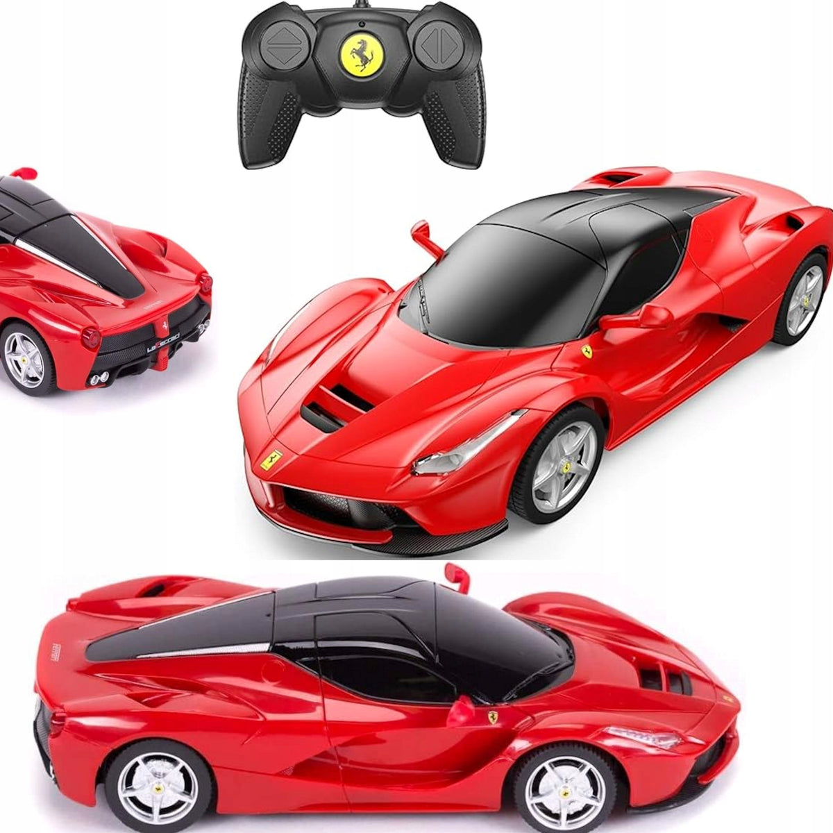 Radijo Bangomis Valdomas Automobilis Ferrari LaFerrari – Raudonas, 1:24 Mastelio RC Modelis