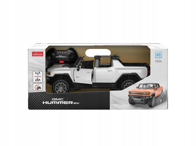 Radijo Bangomis Valdomas Visureigis Hummer 4x4 – Didelis RC Automobilis, Baltas