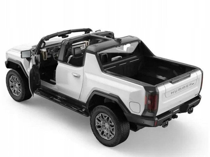 Radijo Bangomis Valdomas Visureigis Hummer 4x4 – Didelis RC Automobilis, Baltas