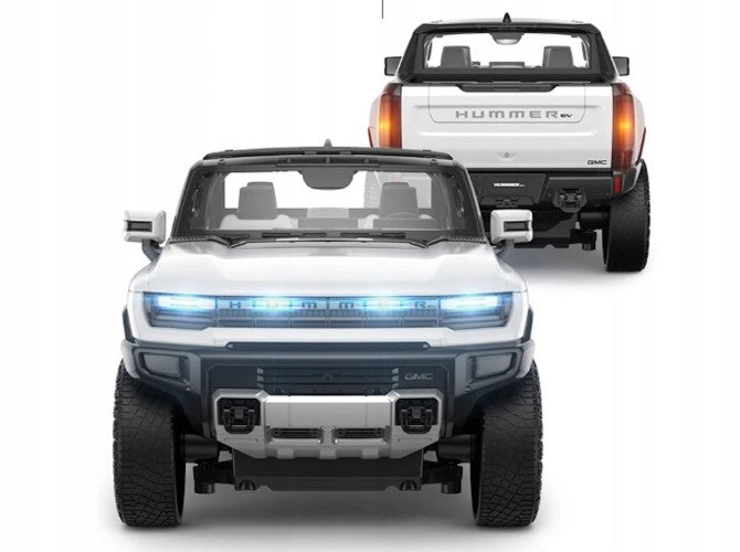 Radijo Bangomis Valdomas Visureigis Hummer 4x4 – Didelis RC Automobilis, Baltas