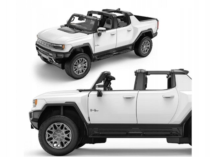 Radijo Bangomis Valdomas Visureigis Hummer 4x4 – Didelis RC Automobilis, Baltas