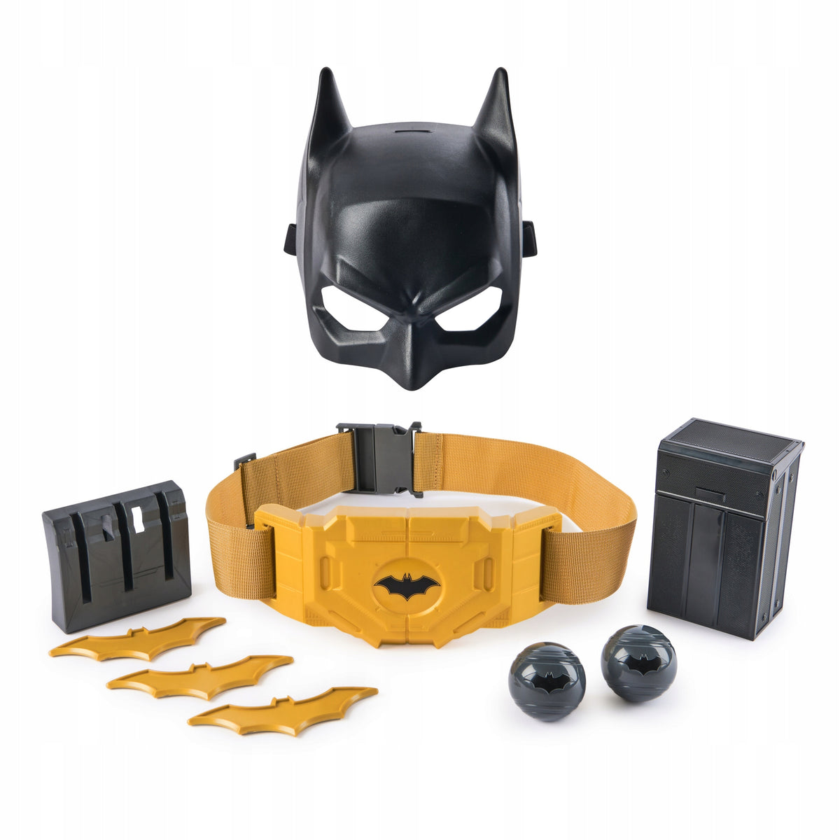 Betmeno Kaukė Ir Diržas Su Priedais – DC Comics Utility Belt Rinkinys