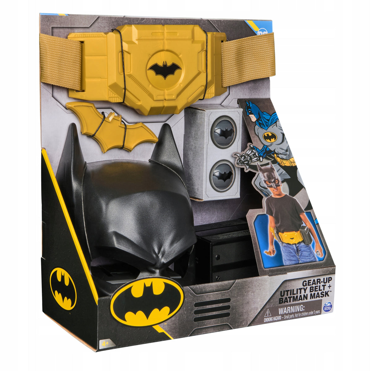 Betmeno Kaukė Ir Diržas Su Priedais – DC Comics Utility Belt Rinkinys