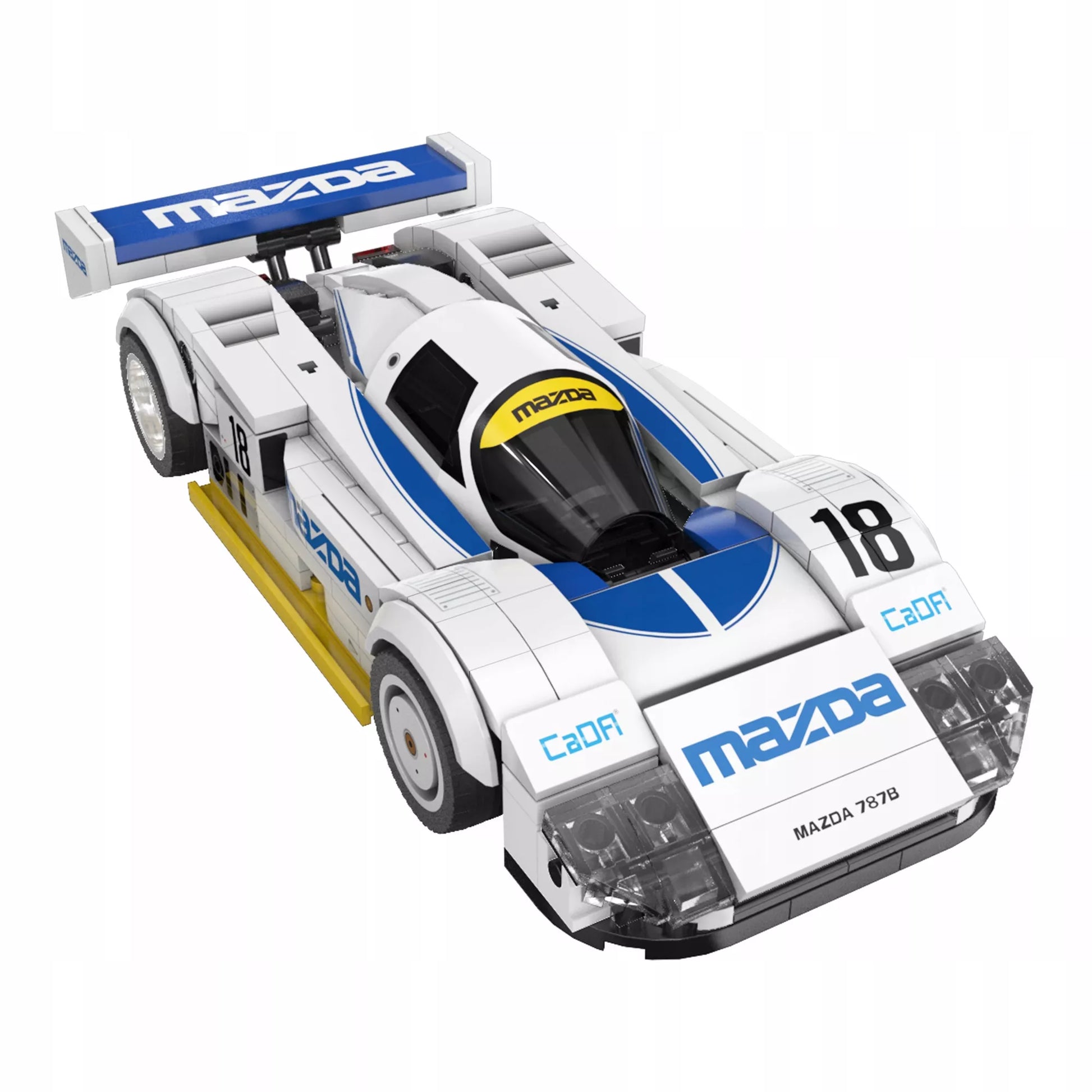 CaDA konstravimo kaladėlių rinkinys sportinis automobilis Mazda 787B