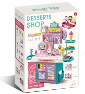 Edukacinis Žaislas Vaikams – Ledainė „IceCream Party“, 32 Dalys, 50 cm Aukščio