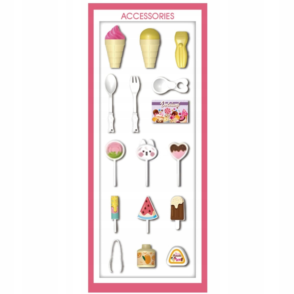 Edukacinis Žaislas Vaikams – Ledainė „IceCream Party“, 32 Dalys, 50 cm Aukščio