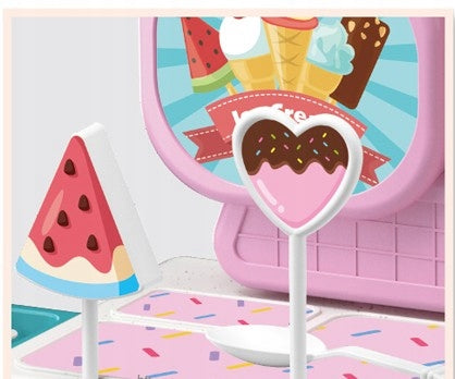 Edukacinis Žaislas Vaikams – Ledainė „IceCream Party“, 32 Dalys, 50 cm Aukščio
