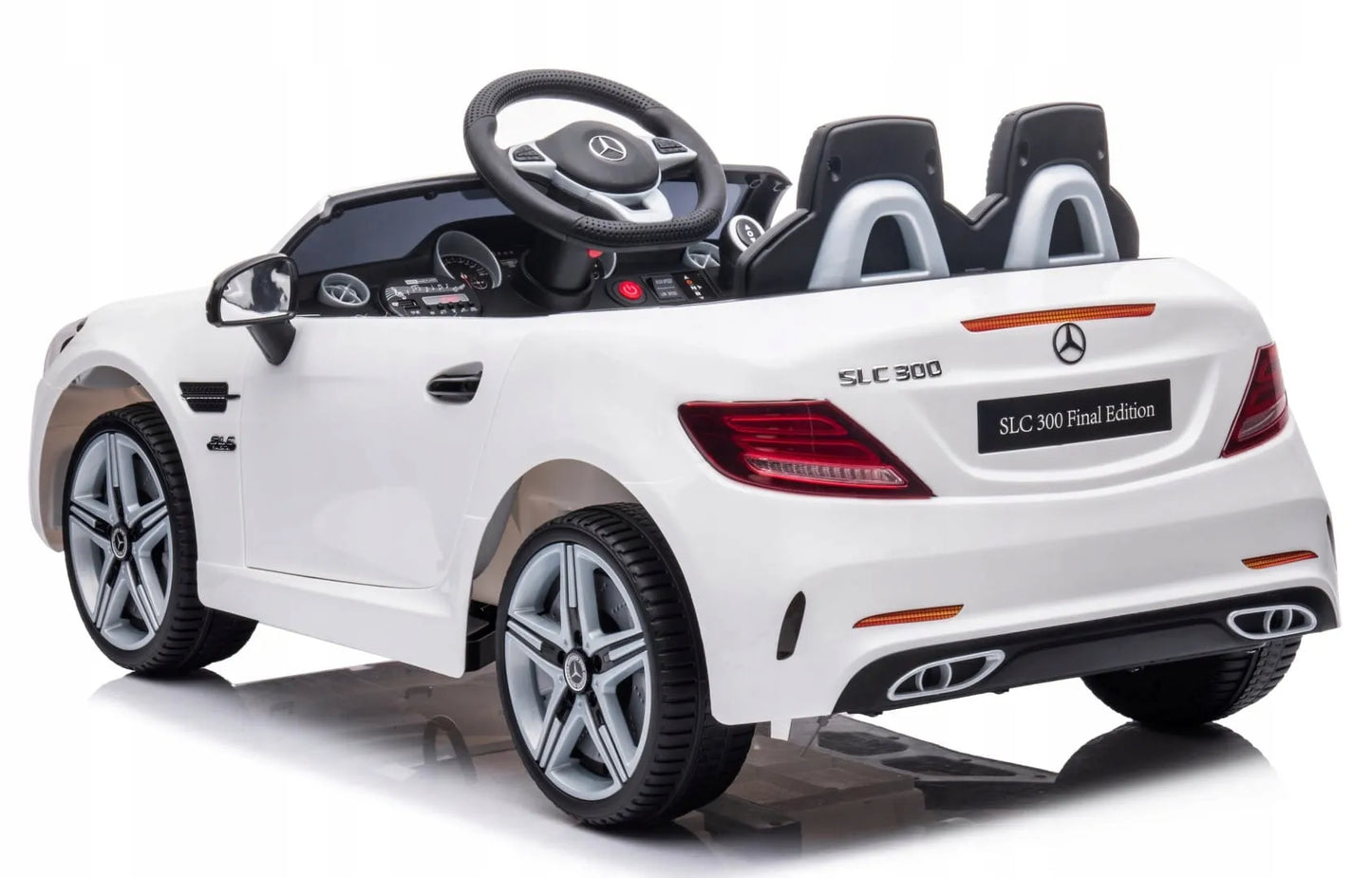 Akumuliatorinis automobilis Mercedes Benz SLC300 Cabrio su pulteliu, MP3 ir mikro SD