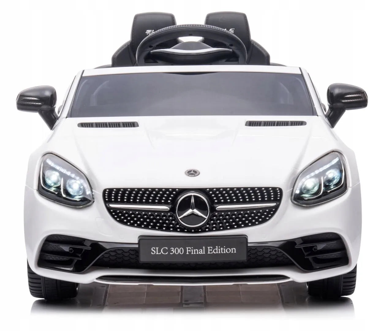 Akumuliatorinis automobilis Mercedes Benz SLC300 Cabrio su pulteliu, MP3 ir mikro SD