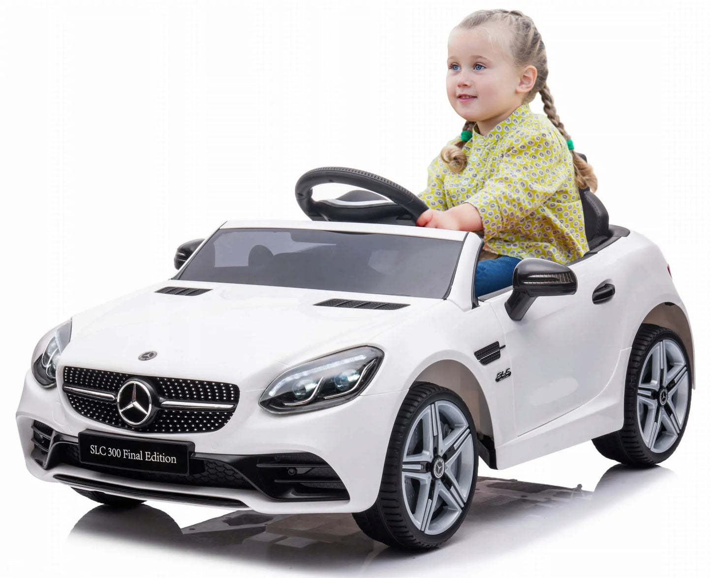 Akumuliatorinis automobilis Mercedes Benz SLC300 Cabrio su pulteliu, MP3 ir mikro SD