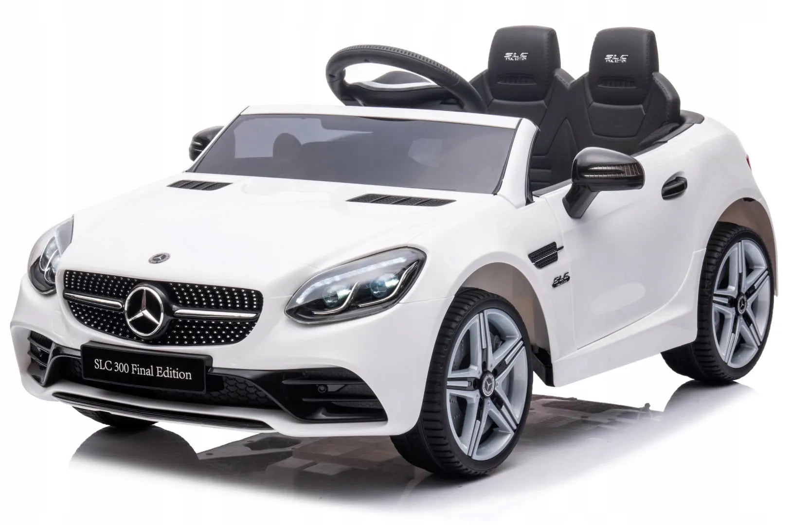 Akumuliatorinis automobilis Mercedes Benz SLC300 Cabrio su pulteliu, MP3 ir mikro SD