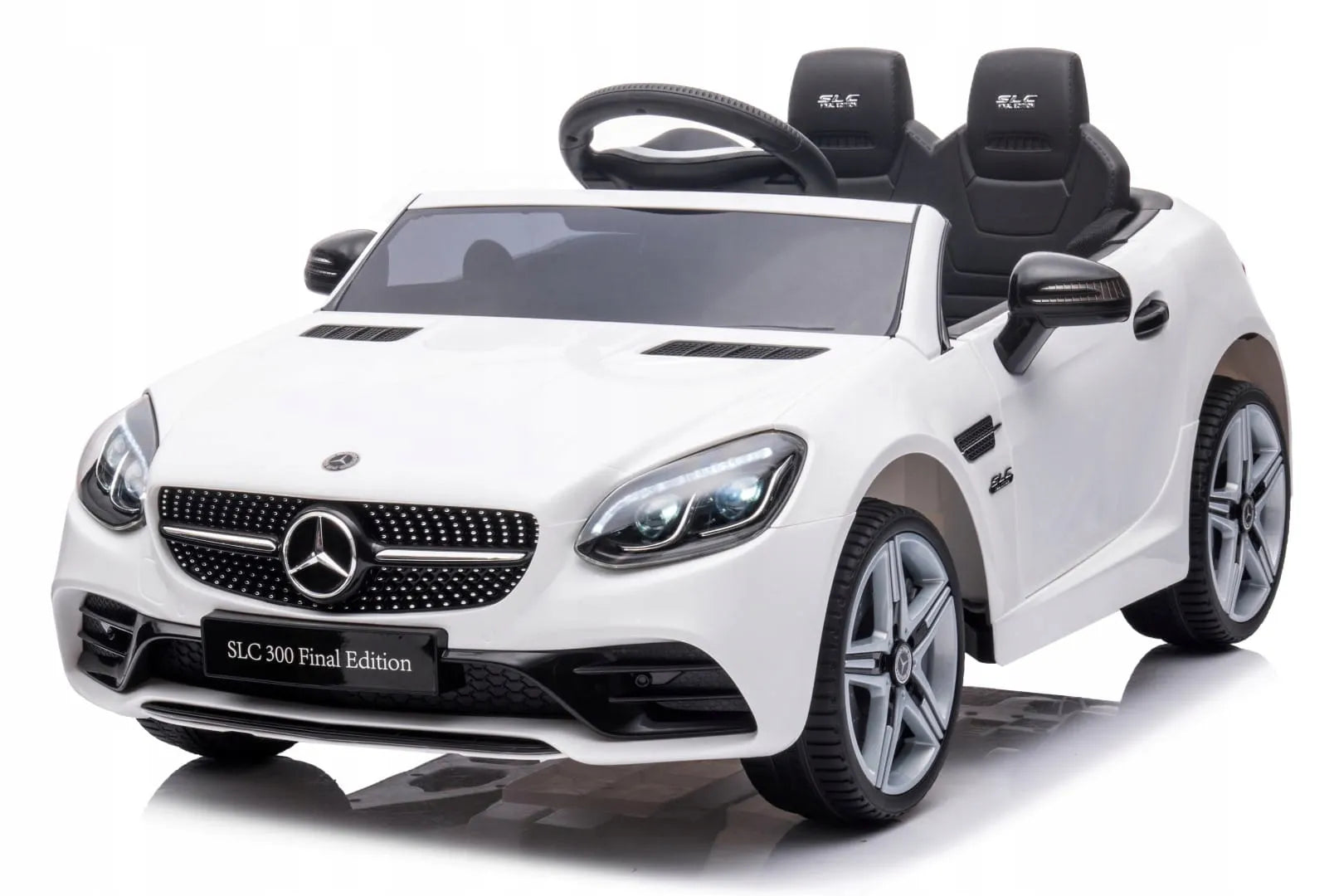 Akumuliatorinis automobilis Mercedes Benz SLC300 Cabrio su pulteliu, MP3 ir mikro SD