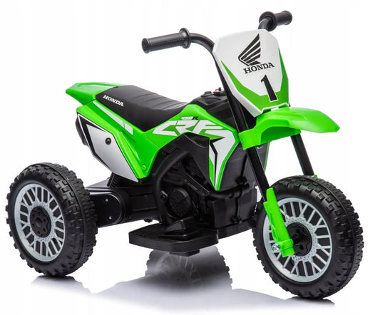 Akumuliatorinis motociklas Honda CRF450 triratis paspirtukas su garsu 30 W 2-3 km/h