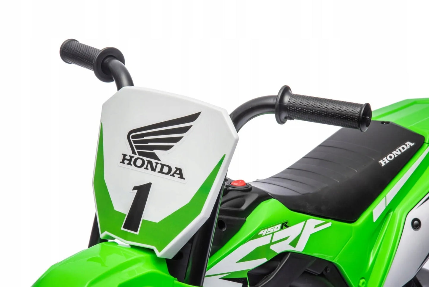Akumuliatorinis motociklas Honda CRF450 triratis paspirtukas su garsu 30 W 2-3 km/h