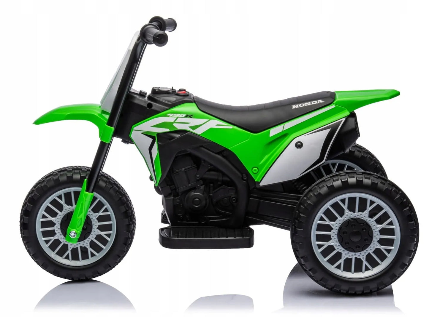 Akumuliatorinis motociklas Honda CRF450 triratis paspirtukas su garsu 30 W 2-3 km/h