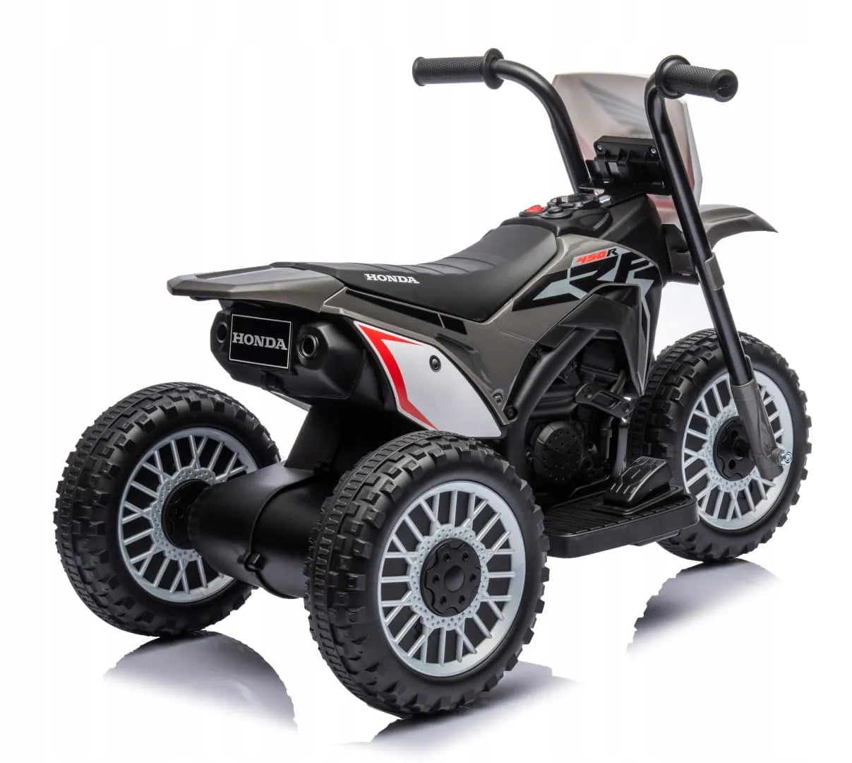 Akumuliatorinis motociklas Honda CRF450 triratis paspirtukas su garsu 30 W 2-3 km/h