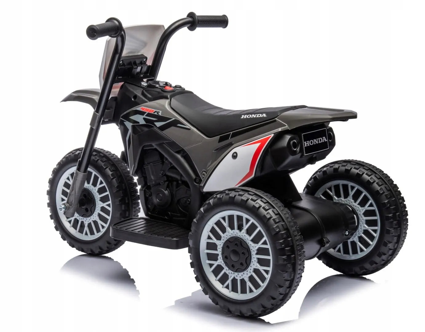 Akumuliatorinis motociklas Honda CRF450 triratis paspirtukas su garsu 30 W 2-3 km/h