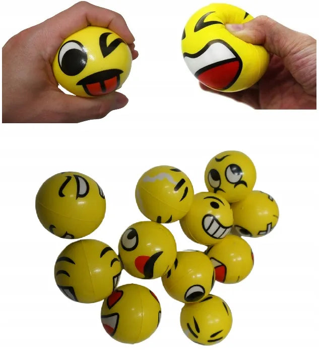 Antistresinis sensorinis kamuoliukas žaislas vaikams Smilee