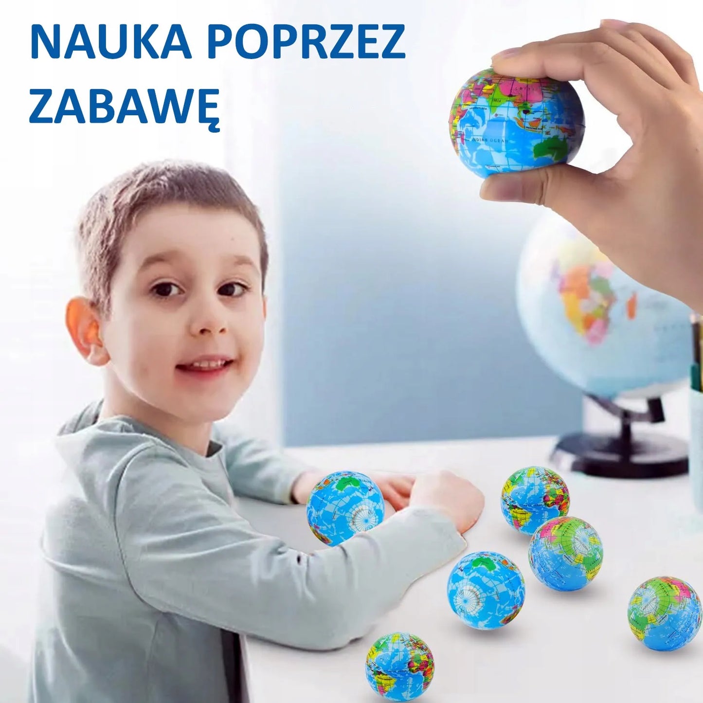 Antistresinių kamuoliukų rinkinys Gaublys