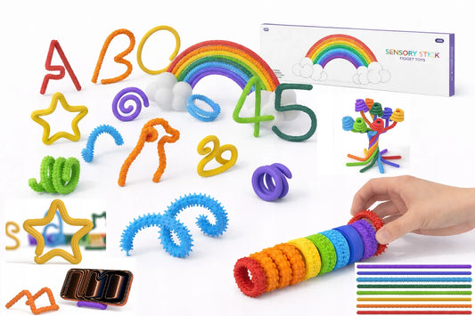 Antistresinių pagaliukų rinkinys Fidget