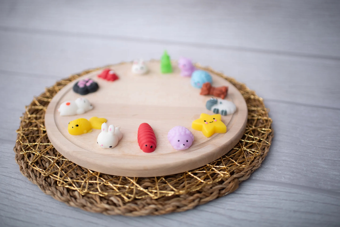 Antistresinių žaislų rinkinys Mochi Squishy