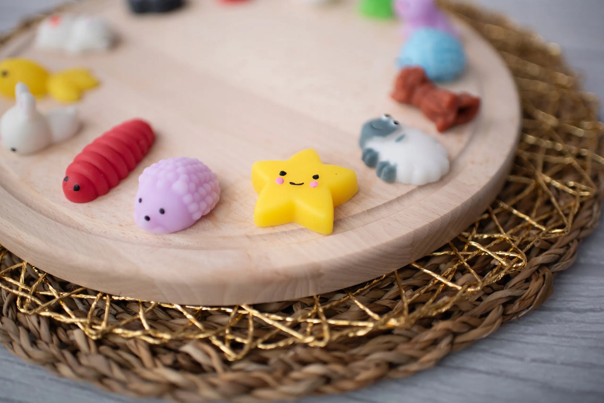 Antistresinių žaislų rinkinys Mochi Squishy