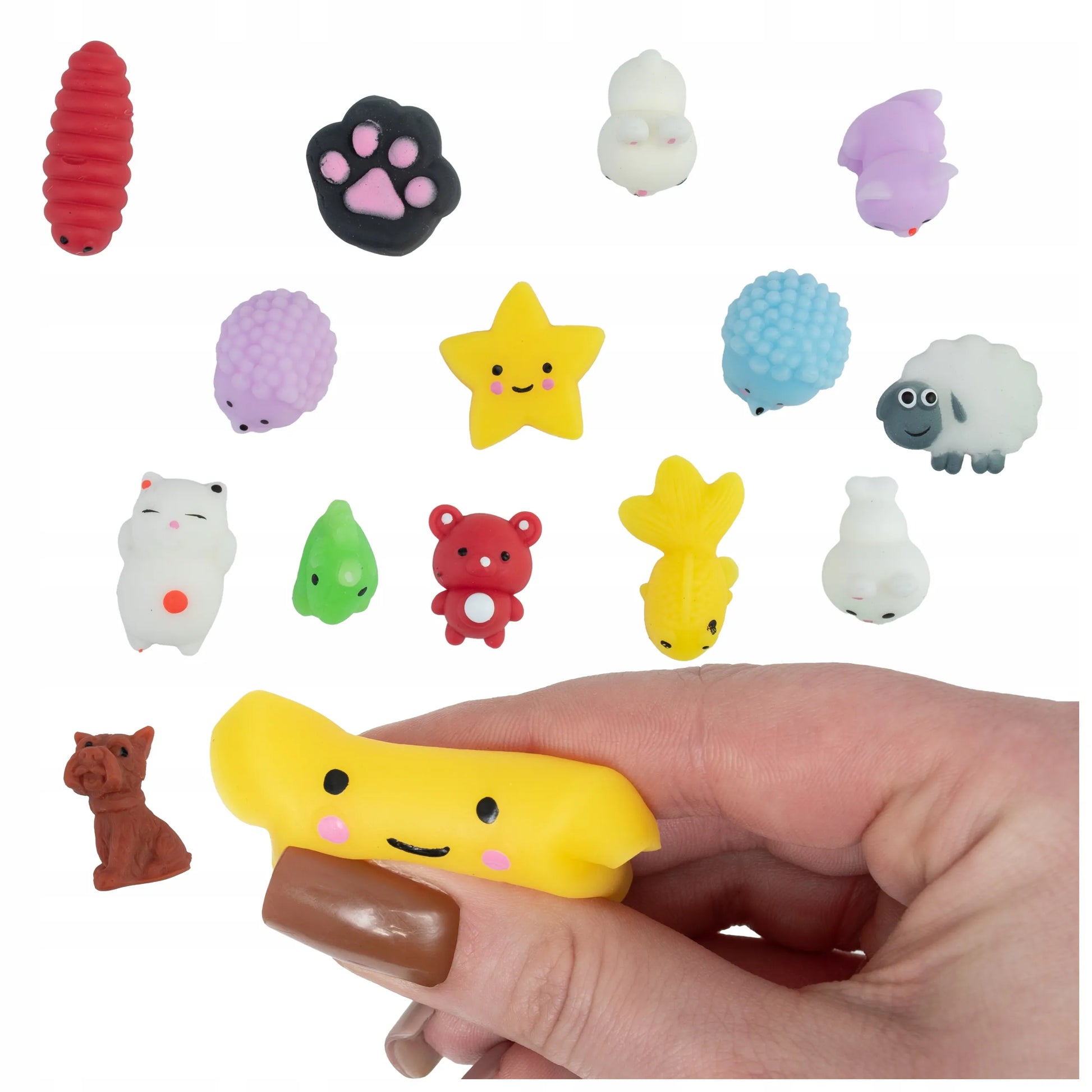 Antistresinių žaislų rinkinys Mochi Squishy