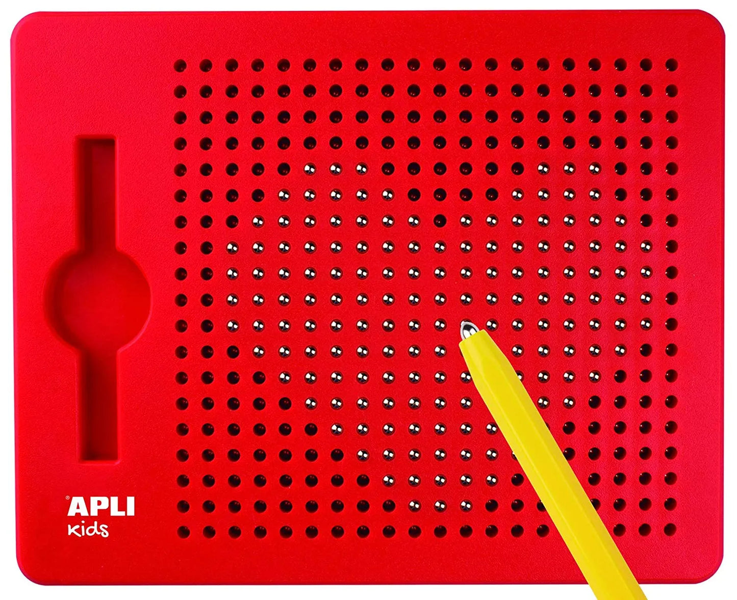 Apli Kids magnetinė lenta vaikams - rutuliukai, pieštukas, šablonai 5+