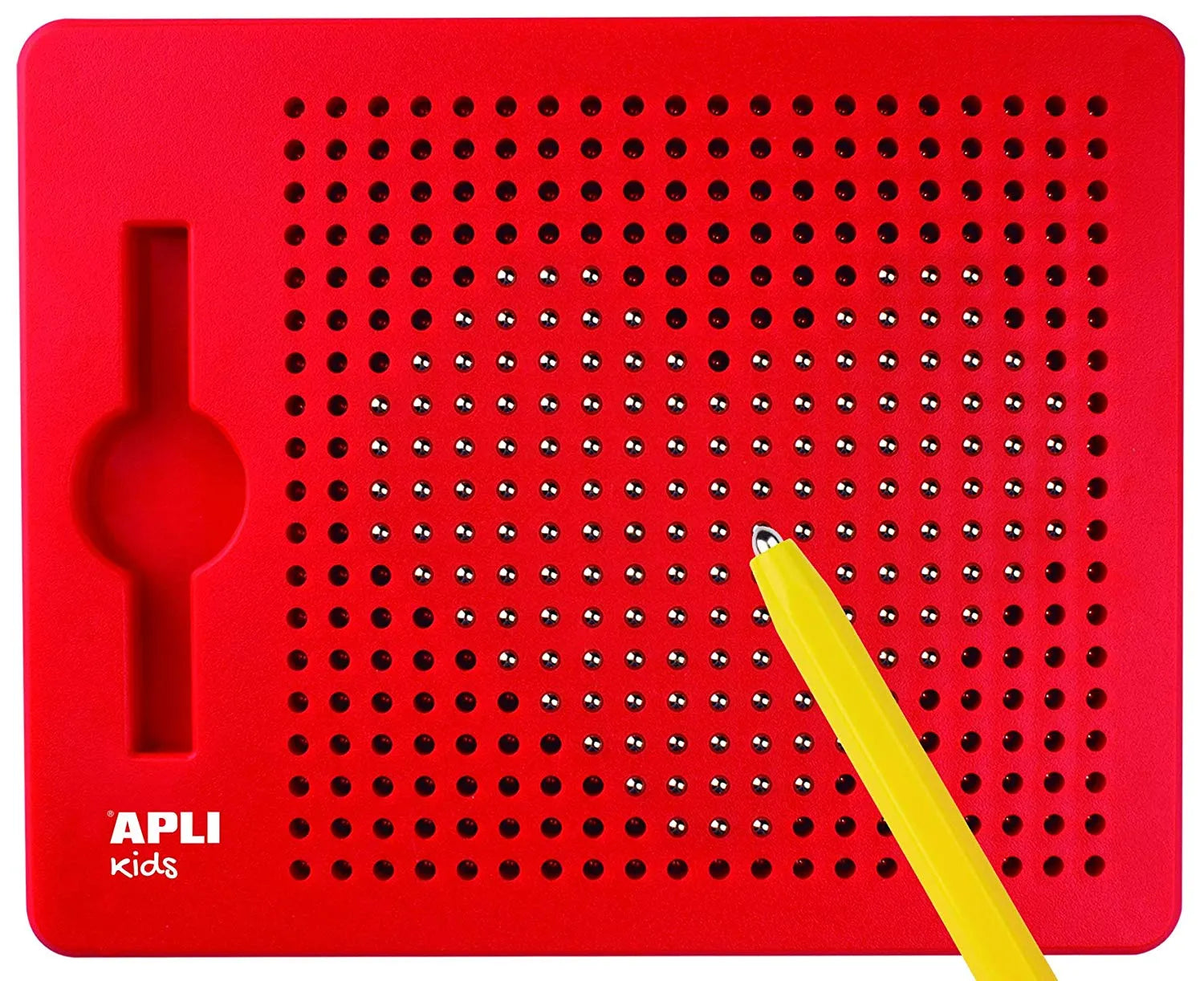 Apli Kids magnetinė lenta vaikams - rutuliukai, pieštukas, šablonai 5+