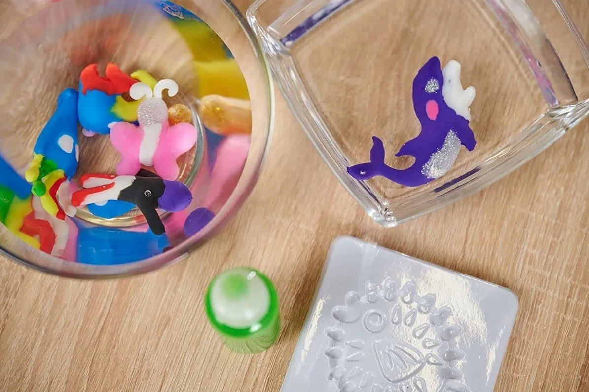 AQUA GELZ didelis kūrybinis rinkinys – 6 spalvų geliai, kristalai ir 3D figūrėlės