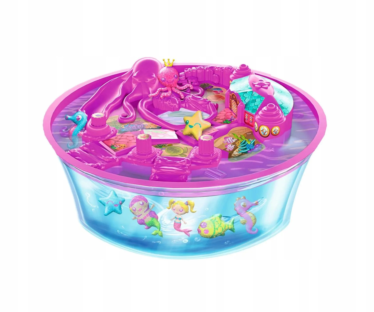 AQUA GELZ didelis kūrybinis rinkinys „Magiškos undinėlės“ 3D figūrėlės: 6 geliai + priedai
